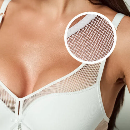 Brasier Realce con Detalle en Malla