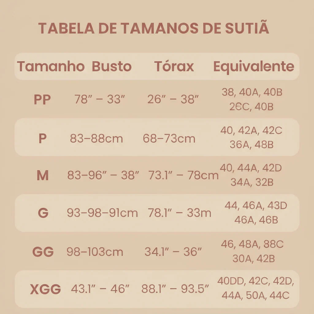 Sutiã Push-Up com Bojo Gel